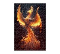 Jigsaw Puzzles for Adults 2000 Pieces Yellow Phoenix, Challenge High Difficulty, Educational Games Impossible Puzzle, Puzzles for Adults 2000 Piece