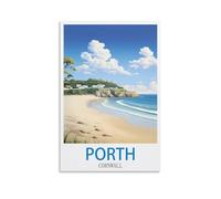 Jigsaw Puzzles for Adults 2000，Porth Cornwall Puzzles for Adults, Challenging Puzzles, Puzzle Game for The Whole for Women,Gifts for Men, 100x70cm