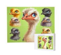 Jigsaw Puzzles for Adults 2000, Puzzle for Adults, Challenging Puzzle Educational Games, Puzzles Game for The Whole for Women, Gifts for Men, Home Decoration, Theme:（Animal Ostrich) z-171