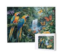 Jigsaw Puzzles for Adults 2000, Puzzle for Adults, Challenging Puzzle Educational Games, Puzzles Game for The Whole for Women, Gifts for Men, Home Decoration, Theme:（Waterfall Parrot) z-691
