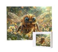 Jigsaw Puzzles for Adults 2000, Puzzle for Adults, Challenging Puzzle Educational Games, Puzzles Game for The Whole for Women, Gifts for Men, Home Decoration, Theme:（Bee Flower) z-599