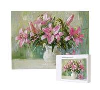 Jigsaw Puzzles for Adults 2000, Puzzle for Adults, Challenging Puzzle Educational Games, Puzzles Game for The Whole for Women, Gifts for Men, Home Decoration, Theme:（Lily Flower Vase) z-43