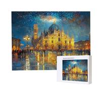 Jigsaw Puzzles for Adults 2000, Puzzle for Adults, Challenging Puzzle Educational Games, Puzzles Game for The Whole for Women, Gifts for Men, Home Decoration, Theme:（Starry Sky Church) z-867