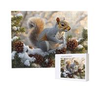 Jigsaw Puzzles for Adults 2000, Puzzle for Adults, Challenging Puzzle Educational Games, Puzzles Game for The Whole for Women, Gifts for Men, Home Decoration, Theme:（Squirrel Pinecone) z-815