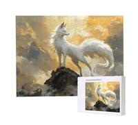 Jigsaw Puzzles for Adults 2000, Puzzle for Adults, Challenging Puzzle Educational Games, Puzzles Game for The Whole for Women, Gifts for Men, Home Decoration, Theme:（White Fox) z-29