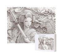 Jigsaw Puzzles for Adults 2000, Puzzle for Adults, Challenging Puzzle Educational Games, Puzzles Game for The Whole for Women, Gifts for Men, Home Decoration, Theme:（Woman Dragon) z-659