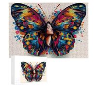 Jigsaw Puzzles for Adults 2000, Puzzles for Adults, Challenging Puzzle 100 x 70 cm, Puzzle Game for The Whole for Women, Gifts for Men, Educational Games Home Decoration, Theme: Butterfly Fairy A-303