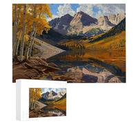 Jigsaw Puzzles for Adults 2000, Puzzles for Adults, Challenging Puzzle 100 x 70 cm, Puzzle Game for The Whole for Women, Gifts for Men, Educational Games Home Decor, Theme: Lakes And Mountains A-285