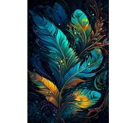 Jigsaw Puzzles for Adults 2000, Puzzles for Adults Feather, Challenging Difficult Logic Puzzle, Puzzle 2000 Pieces for Adult 39.4 x 27.6 inch