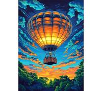 Jigsaw Puzzles for Adults 2000, Puzzles for Adults Hot Air Balloon Scenery, Challenging Difficult Logic Puzzle, Puzzle 2000 Pieces for Adult 39.4 x 27.6 inch