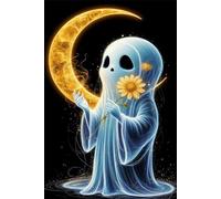 Jigsaw Puzzles for Adults 2000, Puzzles for Adults Moon Ghost Flower, Challenging Difficult Logic Puzzle, Puzzle 2000 Pieces for Adult 39.4 x 27.6 inch