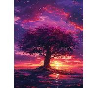 Jigsaw Puzzles for Adults 2000, Puzzles for Adults Trees Sunset, Challenging Difficult Logic Puzzle, Puzzle 2000 Pieces for Adult 39.4 x 27.6 inch