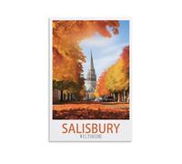 Jigsaw Puzzles for Adults 2000，Salisbury Wiltshire Posters Puzzles for Adults, Challenging Puzzles, Puzzle Game for The Whole for Women,Gifts for Men, 100x70cm