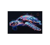 Jigsaw Puzzles for Adults 2000 Sea Turtle, Abstract 2000 piece Jigsaw Puzzles for Adults, Challenging Puzzle 40x28 Inches, Wooden Puzzle Pieces Interlock Securely for Room Decor Gifts LZPT-02993