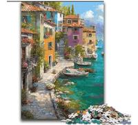 Jigsaw Puzzles for Adults 2000 Seaside Cliff,Help The Brain Exercise Addictive Toys to Cultivate Patience Artists Collection,Fine Art 70X100cm