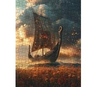 Jigsaw Puzzles for Adults 2000, Ship In The Sea 2000 Piece Jigsaw Puzzles for Adults, Challenging Puzzle Games, Classic Jigsaws, Impossible de Assemble Handmade, Fun Family Activities BXHZW0-612