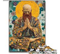 Jigsaw Puzzles for Adults 2000 Sleeping Buddha Art Family Game Stress Reliever Difficult Challenge Secret Santa Gifts 70x100cm