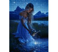 Jigsaw Puzzles for Adults 2000, Star Woman 2000 Piece Jigsaw Puzzles for Adults, Challenging Puzzle Games, Classic Jigsaws, Impossible de Assemble Handmade Decorative, Fun Family Activities BXHZW0-970