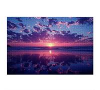 Jigsaw Puzzles for Adults 2000, Sunset Jigsaw Puzzles for Adults, Landscape Jigsaws 2000 Pieces Wooden Puzzle with Exquisite Packaging Box, Impossible Puzzle for Home Decor, Gifts for Women/Men, -3773