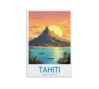 Jigsaw Puzzles for Adults 2000 Tahiti French Polynesias, 2000 Piece Puzzle Challenging Game for The Whole for Women,Gifts for Men 70x100cm