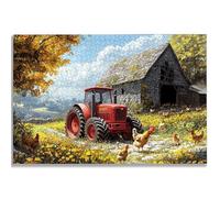 Jigsaw Puzzles for Adults 2000, Tractor Jigsaw Puzzles for Adults, Farm Jigsaws Puzzle with Exquisite Packaging Box, Impossible Wooden Puzzle for Home Decor, Gifts for Women, Gifts for Men, -2076
