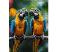 Jigsaw Puzzles for Adults 2000, Twin Parrots 2000 Piece Jigsaw Puzzles for Adults, Challenging Puzzle Games, Classic Jigsaws, Impossible de Assemble Handmade, Fun Family Activities BXHZW0-847