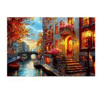 Jigsaw Puzzles for Adults 2000, Venice Jigsaw Puzzles for Adults, Autumn Jigsaws 2000 Pieces Wooden Puzzle with Exquisite Packaging Box, Impossible Puzzle for Home Decor, Gifts for Women/Men, -4495