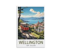 Jigsaw Puzzles for Adults 2000 Wellington New Zealand 2000 Piece Jigsaw Puzzle For Adults - Challenging Puzzle Perfect for Game Nights 70x100cm