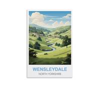 Jigsaw Puzzles for Adults 2000，Wensleydale North Yorkshire Posters Jigsaw Puzzle 2000 Pieces for Adult Challenging Puzzle Games Jigsaw Puzzles for Adults 100x70CM
