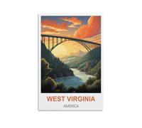 Jigsaw Puzzles for Adults 2000 West Virginia American,2000 Piece Jigsaw Puzzle For Adults - Challenging Puzzle Perfect for Game Nights 100x70cm