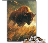 Jigsaw Puzzles for Adults 2000 Wild Buffalo for Age 14+ Educational Games For Adults And Teenagers Artwork Gift 70x100cm