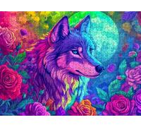 Jigsaw Puzzles for Adults 2000P, Large High Definition Puzzle Wooden, Relaxing Mind Game for Stress Relief, Creative Hobby, Room Wall Decor, Gifts for Men Women 39.2 x 27.8 inches Dog Color f0-223