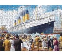Jigsaw Puzzles for Adults 2000P, Large High Definition Puzzle Wooden, Relaxing Mind Game for Stress Relief, Creative Hobby, Room Wall Decor, Gifts for Men Women 39.2 x 27.8 inches Ships Pier f0-643