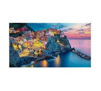 Jigsaw Puzzles for Adults 2444 Piece, Puzzle Educational Games, Challenging Puzzle Game for The Whole for Women, Gifts for Men, DIY Craft Puzzles for Home Decoration Gifts, Theme: Coastal City h-285