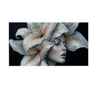 Jigsaw Puzzles for Adults 2444 Piece, Puzzle Educational Games, Challenging Puzzle Game for The Whole for Women, Gifts for Men, DIY Craft Puzzles for Home Decoration Gifts,Theme: Lily Flower Woman h33