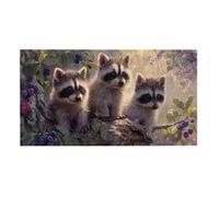 Jigsaw Puzzles for Adults 2444 Piece, Puzzle Educational Games, Challenging Puzzle Game for The Whole for Women, Gifts for Men, DIY Craft Puzzles for Home Decoration Gifts, Theme: Raccoon Fruit h-510
