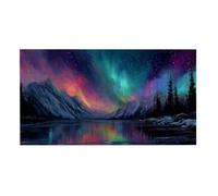Jigsaw Puzzles for Adults 2444 Piece, Puzzle Educational Games, Challenging Puzzle Game for The Whole for Women, Gifts for Men, DIY Craft Puzzles for Home Decoration Gifts, Theme: Aurora Lake h-542