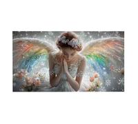 Jigsaw Puzzles for Adults 2444 Piece, Puzzle Educational Games, Challenging Puzzle Game for The Whole for Women, Gifts for Men, DIY Craft Puzzles for Home Decoration Gifts, Theme: Rainbow Angel h-43