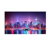 Jigsaw Puzzles for Adults 2444 Piece, Puzzle Educational Games, Challenging Puzzle Game for The Whole for Women, Gifts for Men, DIY Craft Puzzles for Home Decoration Gifts, Theme: City Night Scene h97