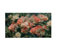 Jigsaw Puzzles for Adults 2444 Piece, Puzzle Educational Games, Challenging Puzzle Game for The Whole for Women, Gifts for Men, DIY Craft Puzzles for Home Decoration Gifts, Theme: Koi Fish h-563