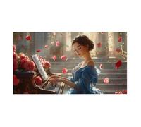 Jigsaw Puzzles for Adults 2444 Piece, Puzzle Educational Games, Challenging Puzzle Game for The Whole for Women, Gifts for Men, DIY Craft Puzzles for Home Decoration Gifts, Theme: Piano Woman h-259