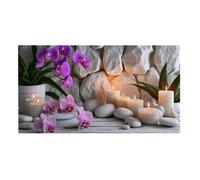 Jigsaw Puzzles for Adults 2444 Piece, Puzzle Educational Games, Challenging Puzzle Game for The Whole for Women, Gifts for Men, DIY Craft Puzzles for Home Decoration Gifts, Theme: Zen Orchid h-89