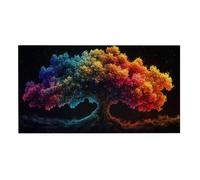Jigsaw Puzzles for Adults 2444 Piece, Puzzle Educational Games, Challenging Puzzle Game for The Whole for Women, Gifts for Men, DIY Craft Puzzles for Home Decoration Gifts, Theme: Colorful Tree h-46