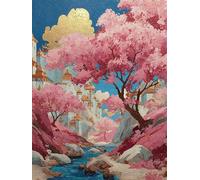 Jigsaw Puzzles For Adults 30 Pieces River Tree, Challenging jigsaw puzzles 30 pieces 10x8inch, Educational Game, Fun Activity for Home, for puzzle Lovers