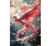 Jigsaw Puzzles for Adults 30, Puzzles for Adults Flower Animal Phoenix, Challenging Difficult Logic Puzzle, Puzzle 30 Pieces for Adult 9.8 x 7.9 inch