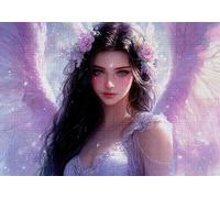 Jigsaw Puzzles for Adults 300 Angel Impossible Jigsaw for Adults Educational Games Goddess Puzzle 300 Pieces Suitable Beginners and Girl Aged 14 up Also as Women and Men Beautiful Gifts 40x28cm C-928