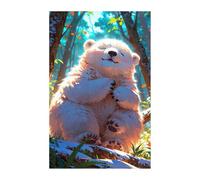 Jigsaw Puzzles for Adults 300 Animal Bear, Challenge Educational Game, Impossible High Difficult Jigsaw Puzzles for Adults, Puzzle 300 Pieces
