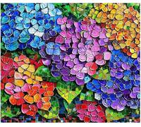 Jigsaw Puzzles for Adults 300, Colorful Hydrangeas, Impossible Puzzle for Adults Educational Games, Challenging Puzzles, Puzzle Game for Men Women Elders Seniors