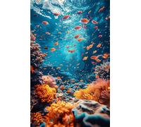 Jigsaw Puzzles for Adults 300, Ocean Coral Puzzle, Challenging Puzzles, Perfect for Relaxation, Creativity & Gift Giving 300 Piece Puzzle Games for Adults