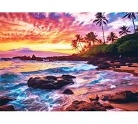 Jigsaw Puzzles for Adults 300, Ocean Scenery Puzzle, Challenging Puzzles, Perfect for Relaxation, Creativity & Gift Giving 300 Piece Puzzle Games for Adults